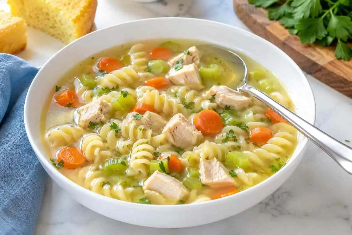 Gluten Free Chicken Noodle Soup (Claire’s Celiac-Safe Recipe)