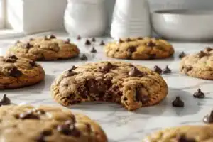 gluten-free-chocolate-chip-cookie-broken-chewy-center