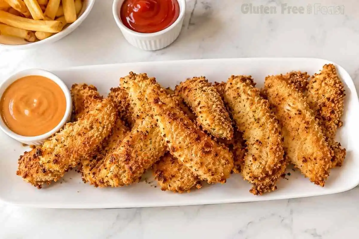 Gluten Free Chicken Tenders (Crispy, Baked, Celiac-Safe)